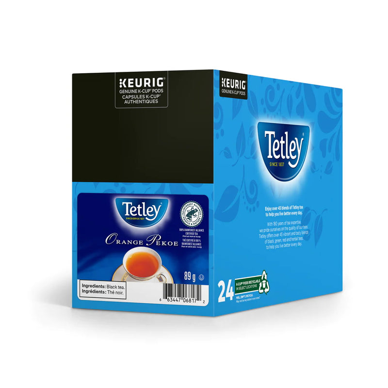 TETLEY ORANGE PEKOE TEA [24 ea]