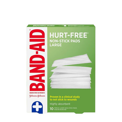 BAND-AID LRG NONSTCK PADS [1 ea]