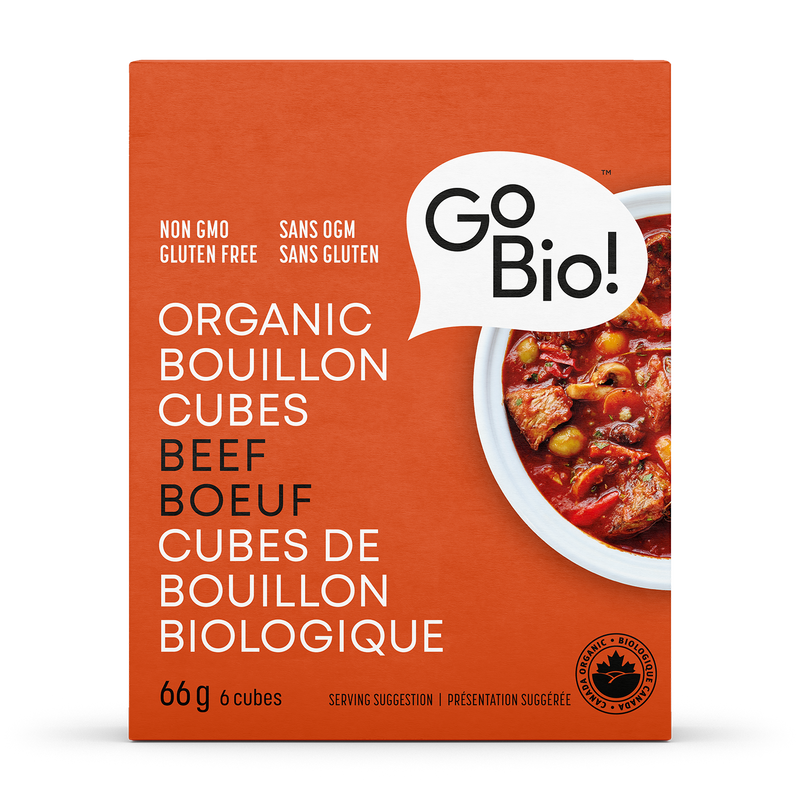 GO BIO ORGANIC LS BEEF CUBES [6 ea]