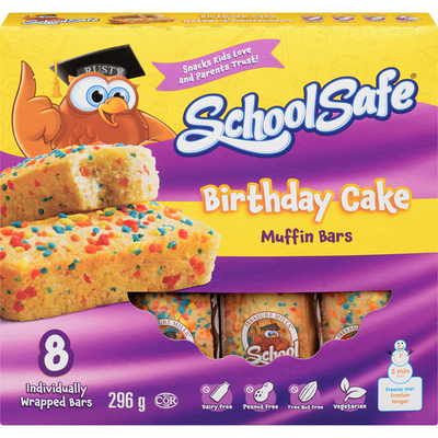 SCHOOL SAFE BDAY MUFFIN BAR [296 g]