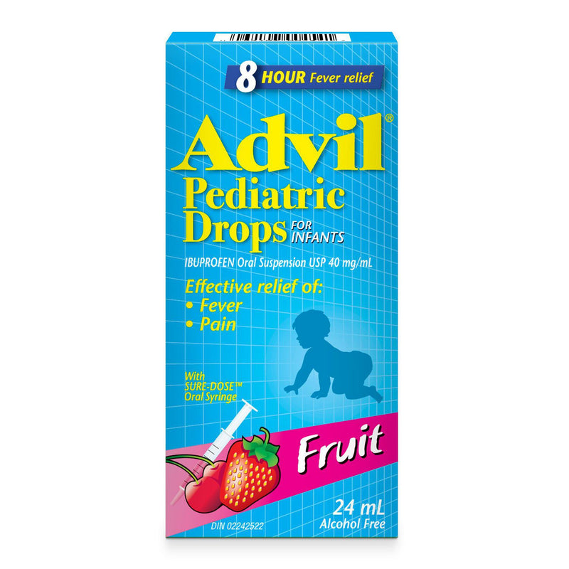 ADVIL FRUIT PED DROPS 24ML