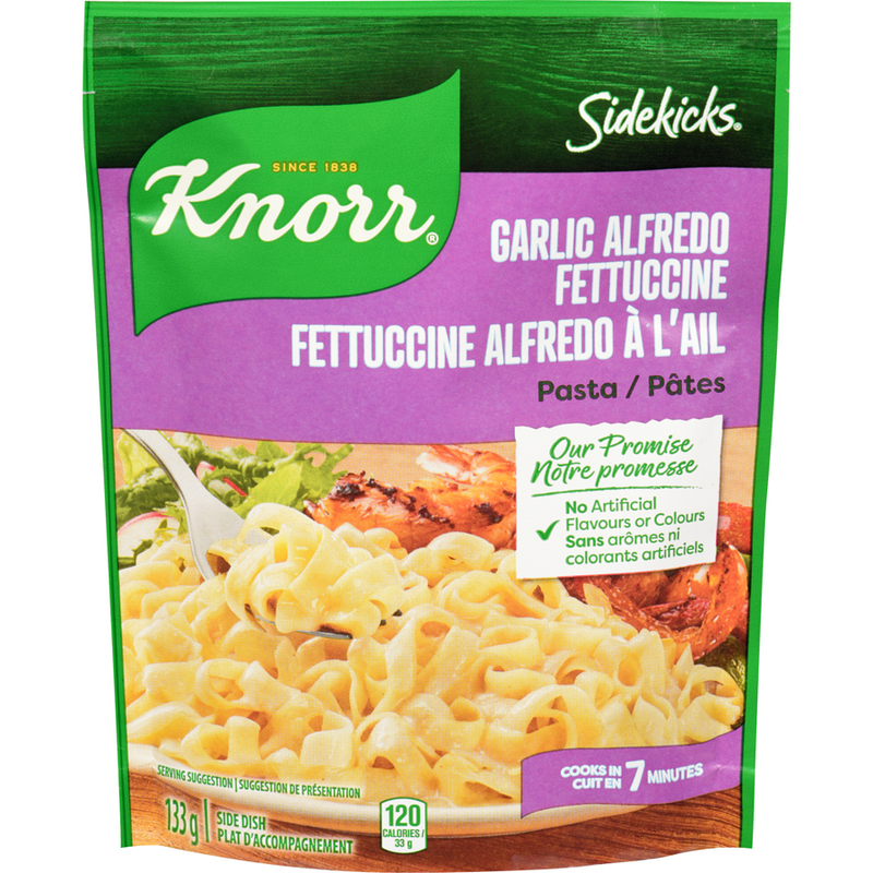 SIDEKICK GARLIC ALFREDO FETTUC [133 g]