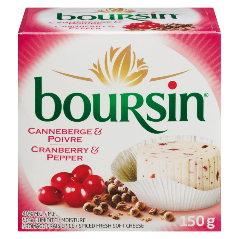 BOURSIN CRM CHEESE CRAN PEPPER [150 g]