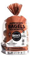 QUEEN ST GF CINN RAISIN BAGELS [464 g]