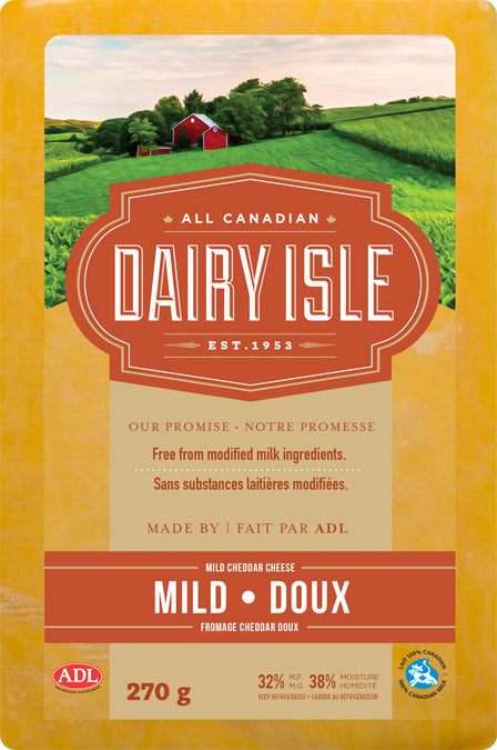 DAIRYLSL MILD CHEDR CHEESE [270 g]
