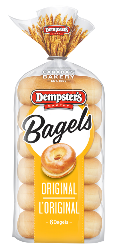 DEMPSTERS ORIGINAL BAGELS [450 g]