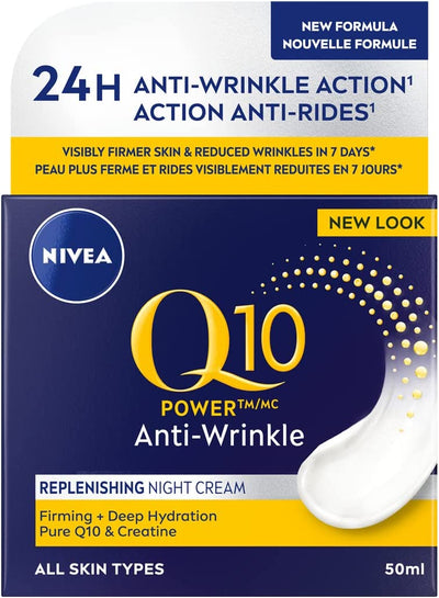 NIVEA VIS Q10 NIGHT WRINKLE CR [50 ml]