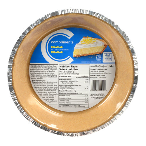 COMP PIE SHELL GRAHAM CRUMB [170 g]