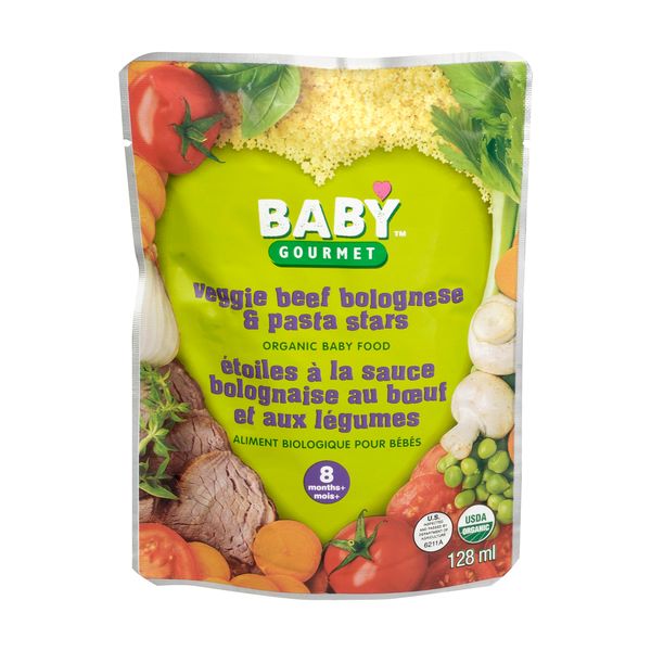 BABY GOURMT BEEF BOLGN PASTA [128 ml]