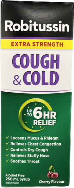 ROBITUSSIN XST CGH&COLD 250ML