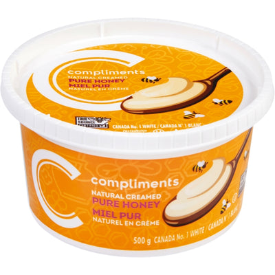 COMP PURE NAT CRM HONEY 500g