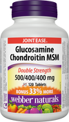 WEBBER GLUCOSM CHONDROIT MSM [120 ea]