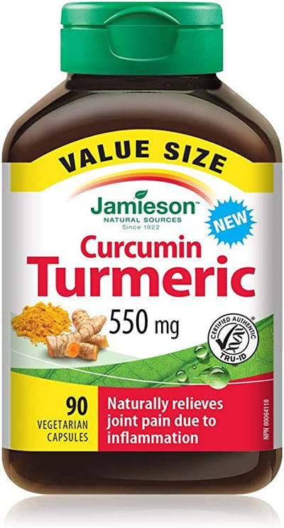 JMSN CURCUMIN TURMERIC 550mg [90 pcs]
