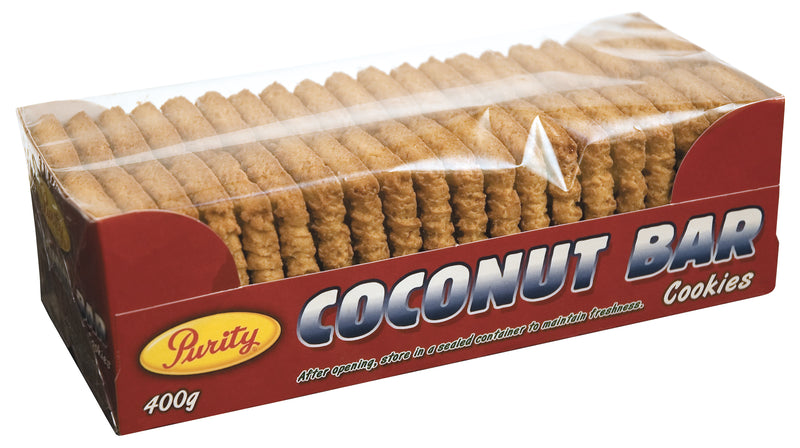 PURITY COCONUT BAR TRAYS [400 GM]
