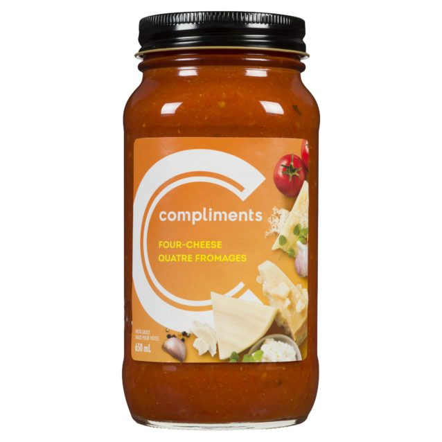COMP PASTA SAUCE FOUR CHEESE [650 ml]