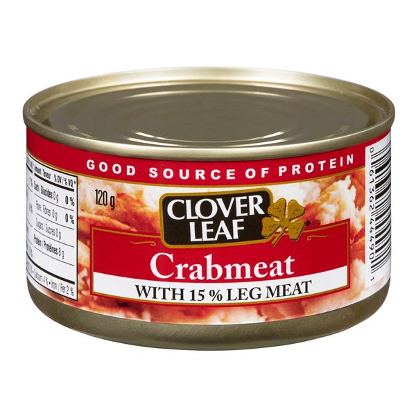 CLOVER LEAF CRABMEAT 15% LEG M [120 g]