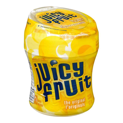 JUICY FRUIT YELLOW BOTTLE [60 ea]