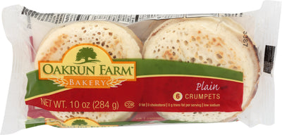 OAKRUN FARM PLAIN CRUMPET [284 g]