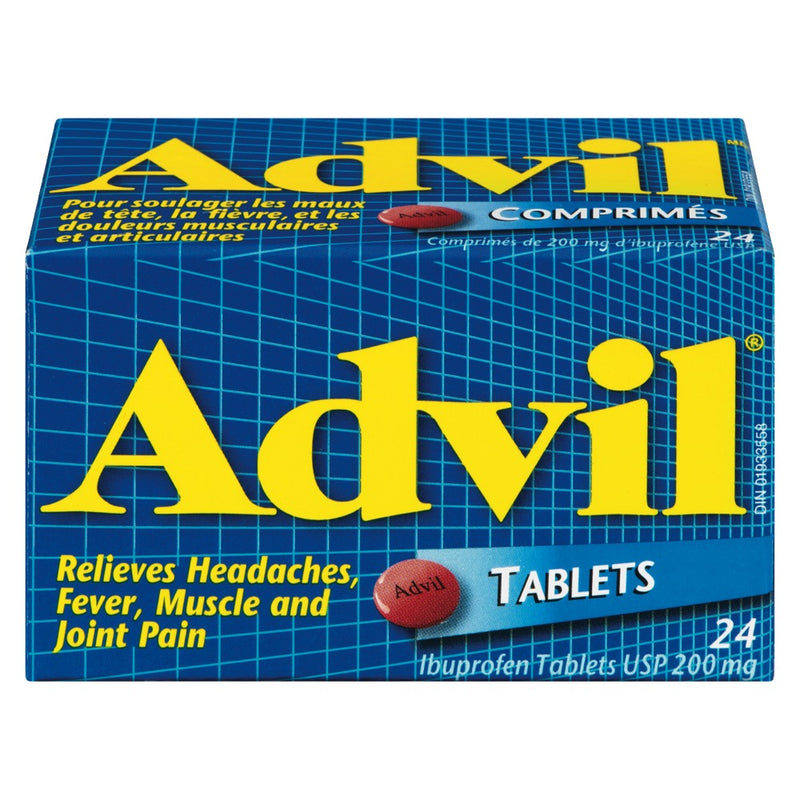 ADVIL IBUPROFN TABLETS [24 TAB]