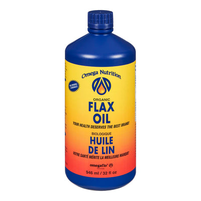 OMEGA NUTRITION FLAX SEED OIL [946 ml]