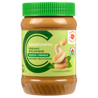 COMP ORGNC SMOOTH PEANUT BUTTR [500 g]