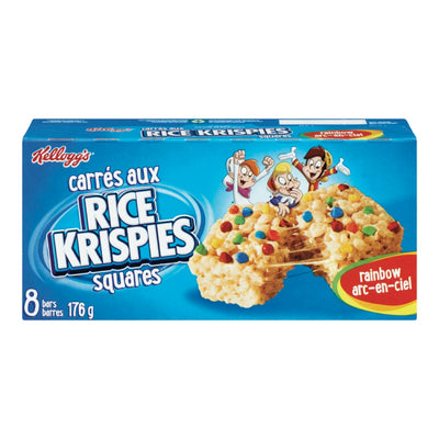 KELGS RICE KRISPIE SQ. RAINBOW [176 GM]