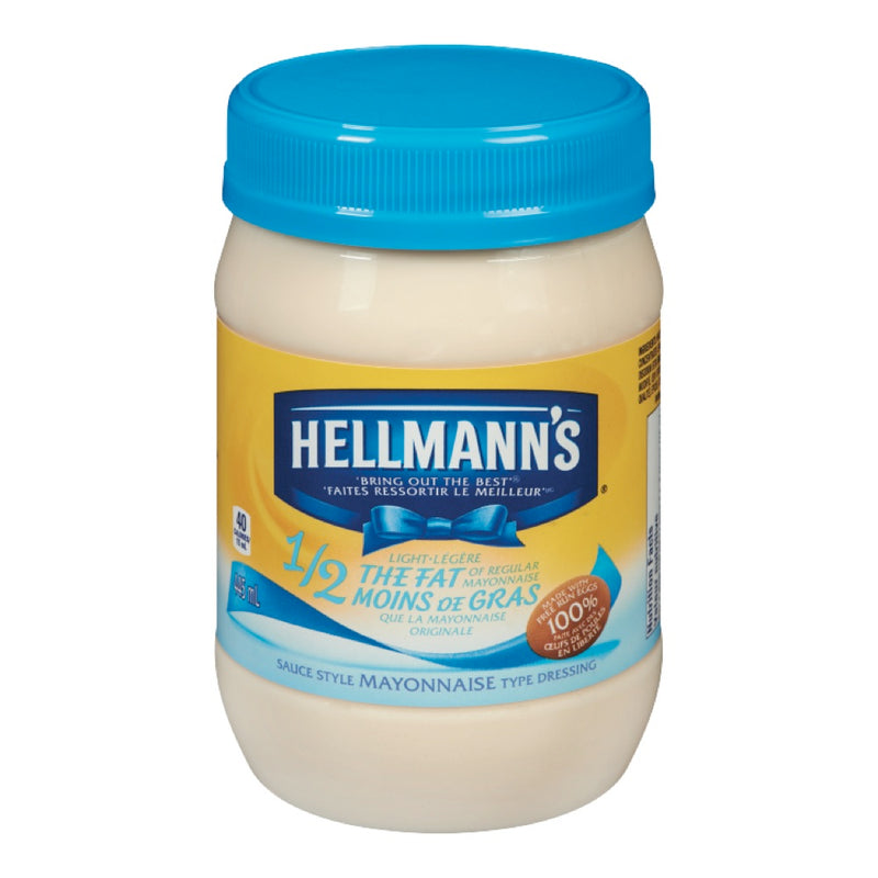 HELLMANNS 1/2 FAT LT MAYO [445 ml]