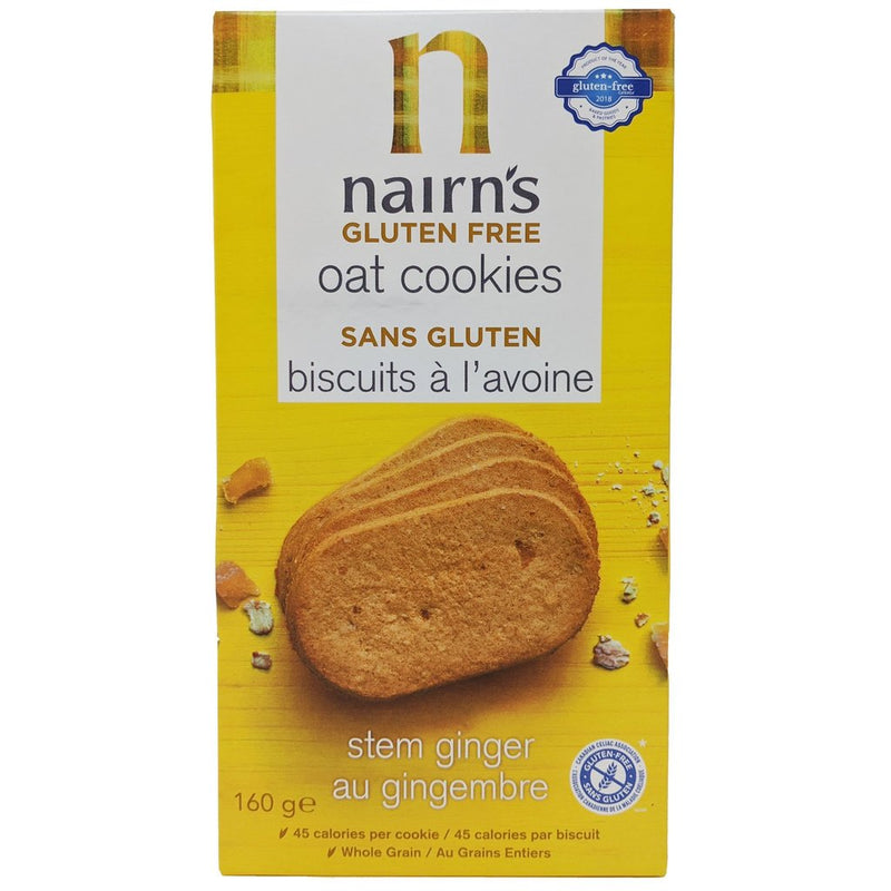 NAIRN STEM GNGR OATMEAL COOKIE [160 g]