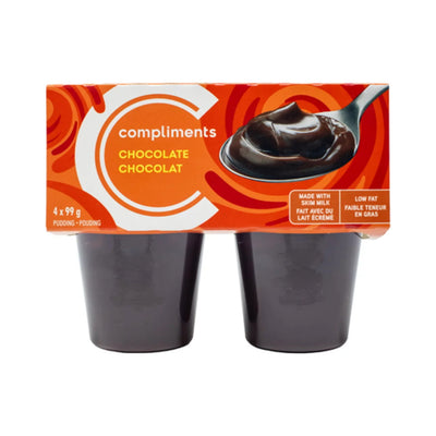 COMP CHOCOLAT PUDDING CUPS [4 ea]