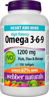 OMEGA 3-6-9 FLAXSED 1200MG BNS [150 ea]