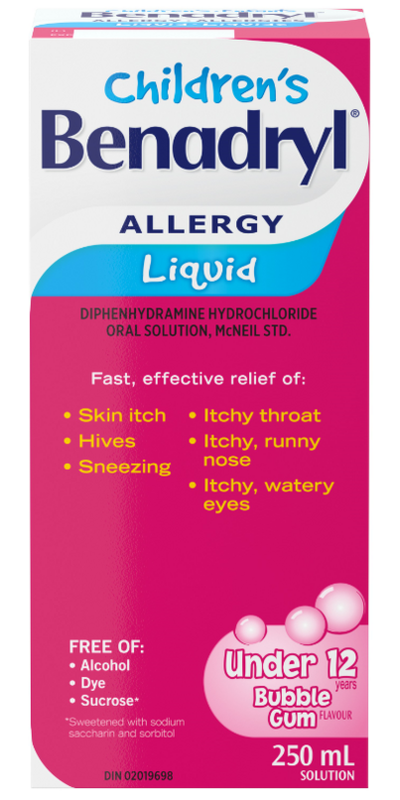 BENADRYL LIQUID KIDS [250 ml]