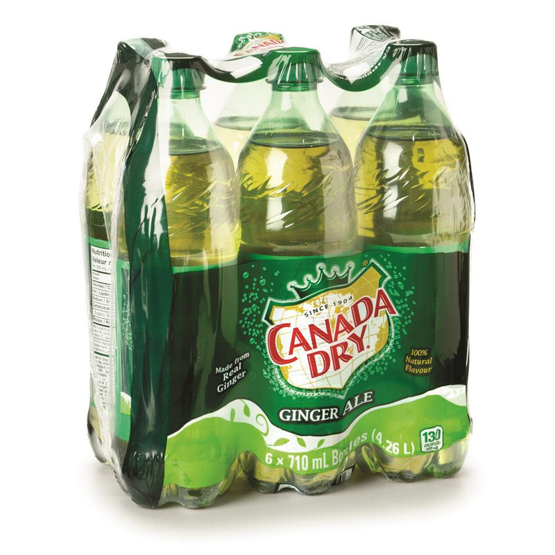 CANADA DRY GINGER ALE  6x710ml [6 ea]
