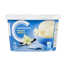 COMP FRENCH VANILLA ICE CREAM [1.5 ltr]