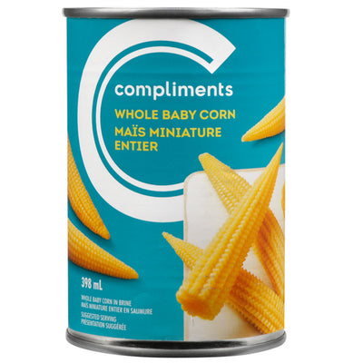 COMP BABY CORN WHOLE [398 ml]