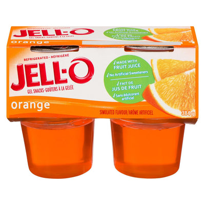 JELLO GELATIN DESSERT ORANGE [384 g]