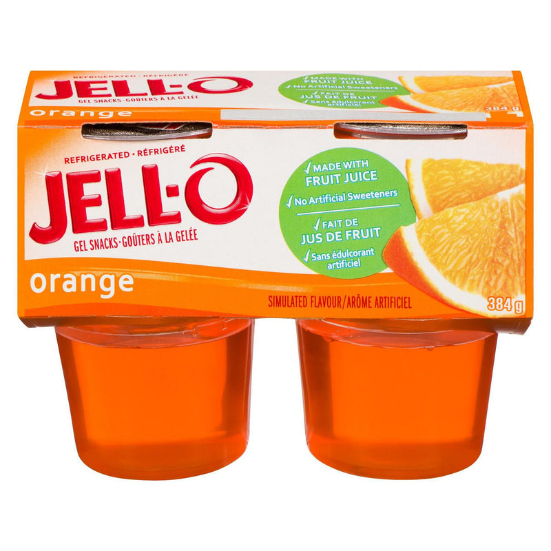 JELLO GELATIN DESSERT ORANGE [384 g]