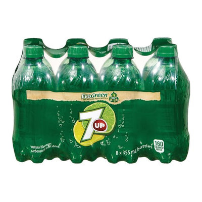 7UP 8x355ML PLASTIC [8 ea]