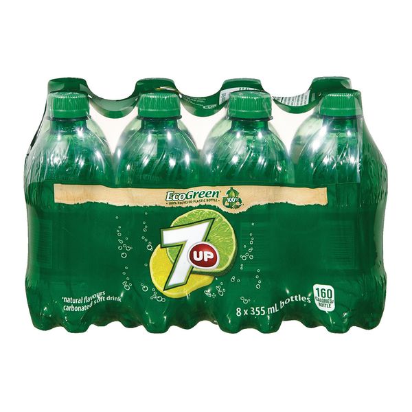 7UP 8x355ML PLASTIC [8 ea]