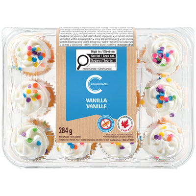 COMP MINI VANILLA CUPCAKES [284 g]