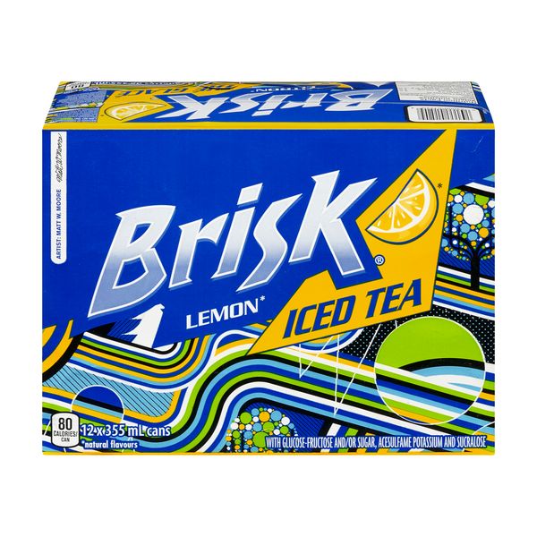 LIPTON BRISK ICED TEA 12PK