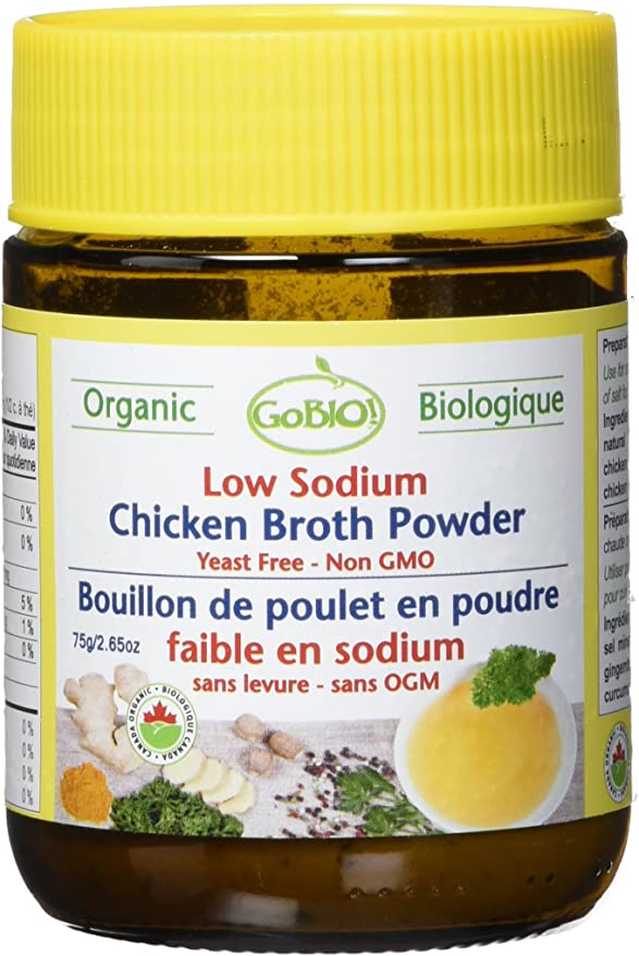 GO BIO ORGANIC CHKN BROTH POWD [75 g]