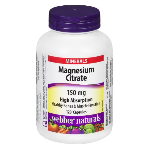 WEBBER MAGNESIUM CITRATE [120 ea]