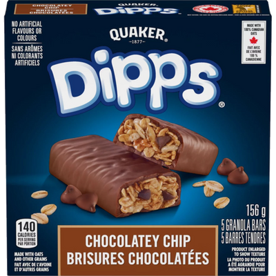 QUAKR DIPPS CHOCO CHIP 5pk [156 g]