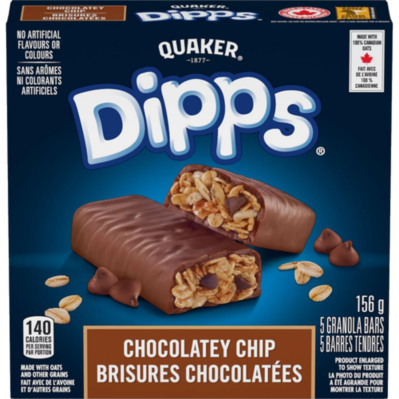QUAKR DIPPS CHOCO CHIP 5pk [156 g]