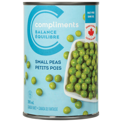 COMPBAL PEAS SMALL NO SALT [398 ml]