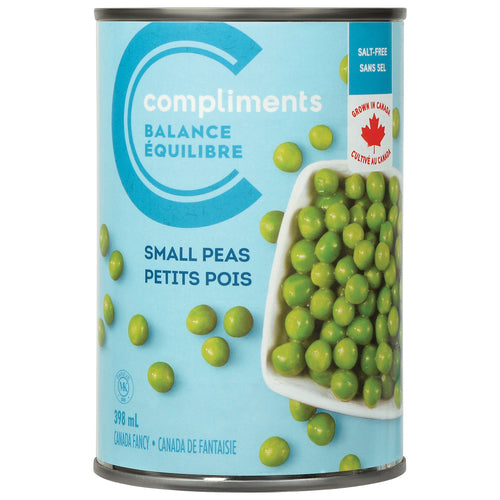 COMPBAL PEAS SMALL NO SALT [398 ml]