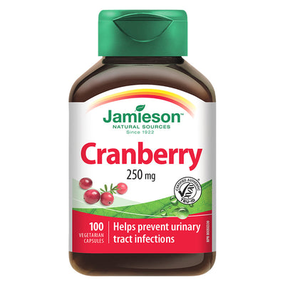 JAMIESON CRANBERRY CAPS 250MG [100 ea]