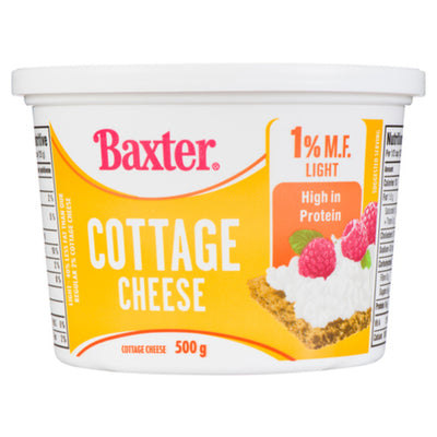 BAXTER 1% COTTAGE CHEESE 500G