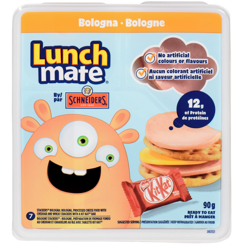 LUNCH MATE BALOGNA STACKER [90 GM]