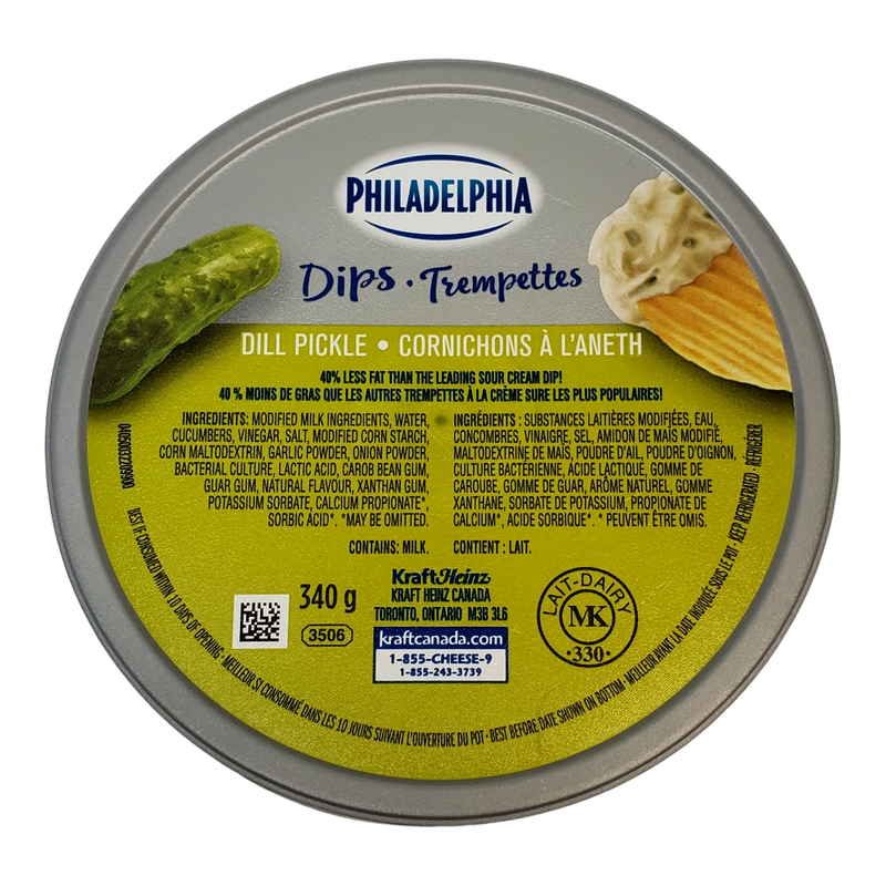 PHILLY DILL PICKLE DIP 340g